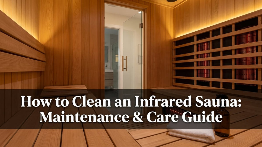 How to Clean an Infrared Sauna: Maintenance & Care Guide - Peak Primal Wellness