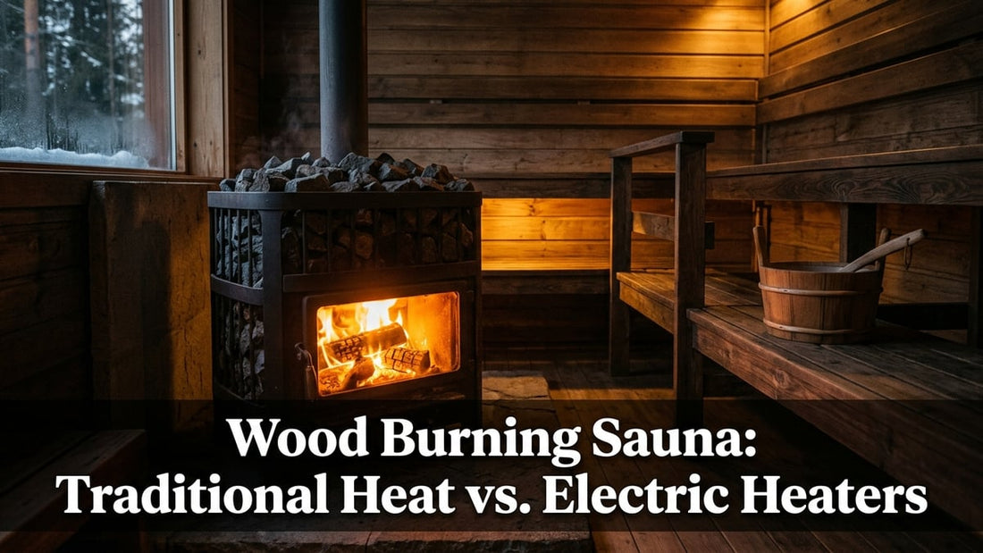 Wood Burning Sauna: Traditional Heat vs. Electric Heaters - Peak Primal Wellness