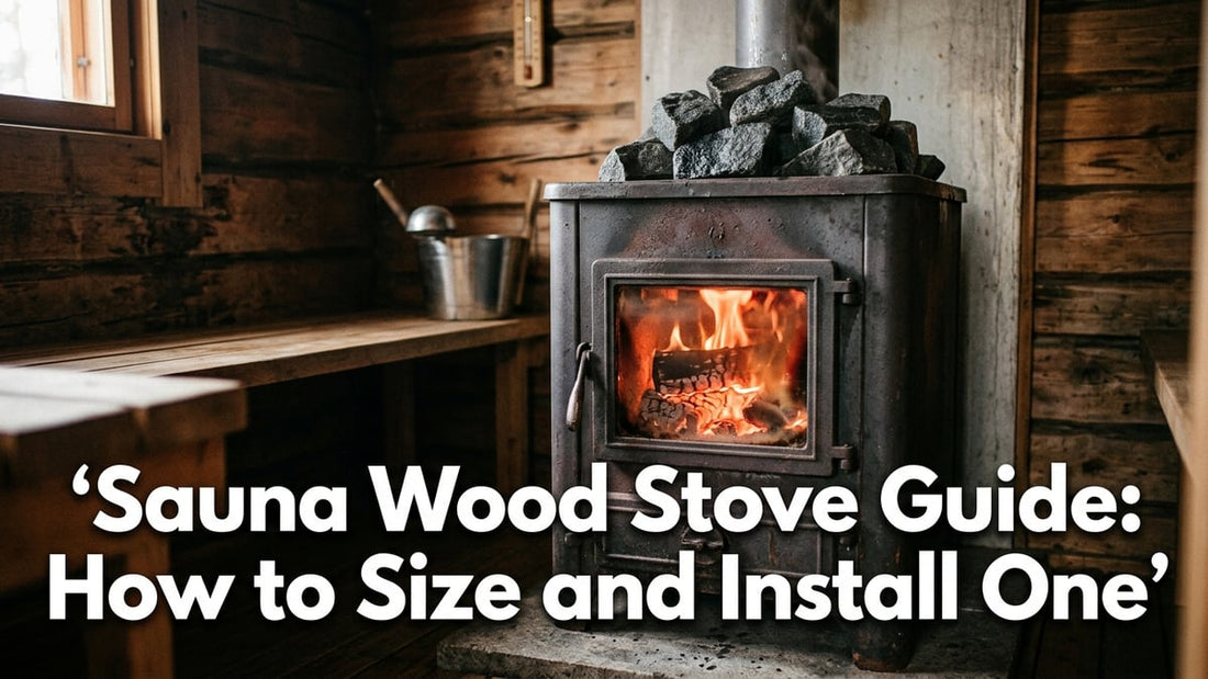 Sauna Wood Stove Guide: How to Size and Install One - Peak Primal Wellness