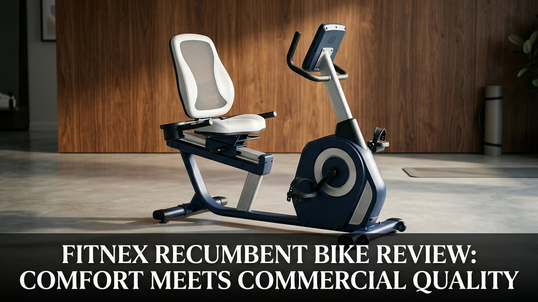 Fitnex Recumbent Bike Review: Comfort Meets Commercial Quality - Peak Primal Wellness