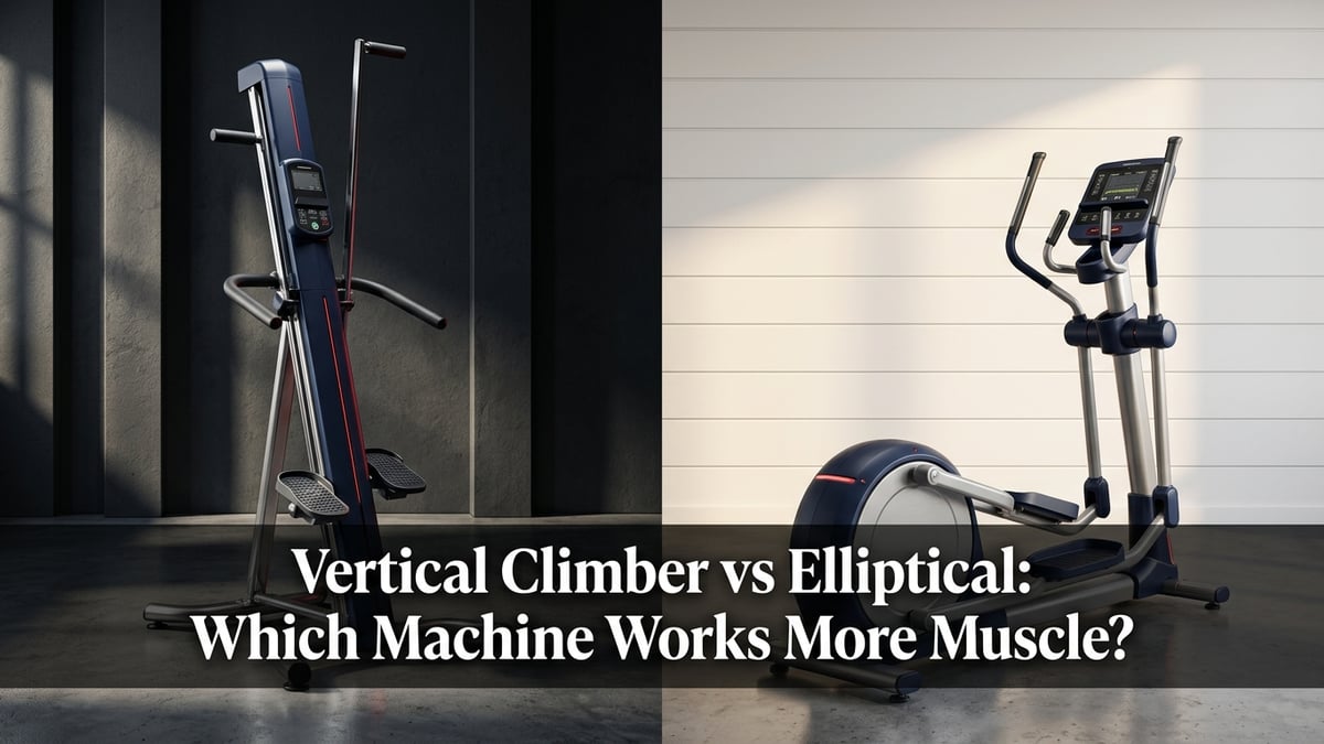 Vertical Climber vs Elliptical: Which Machine Works More Muscle?