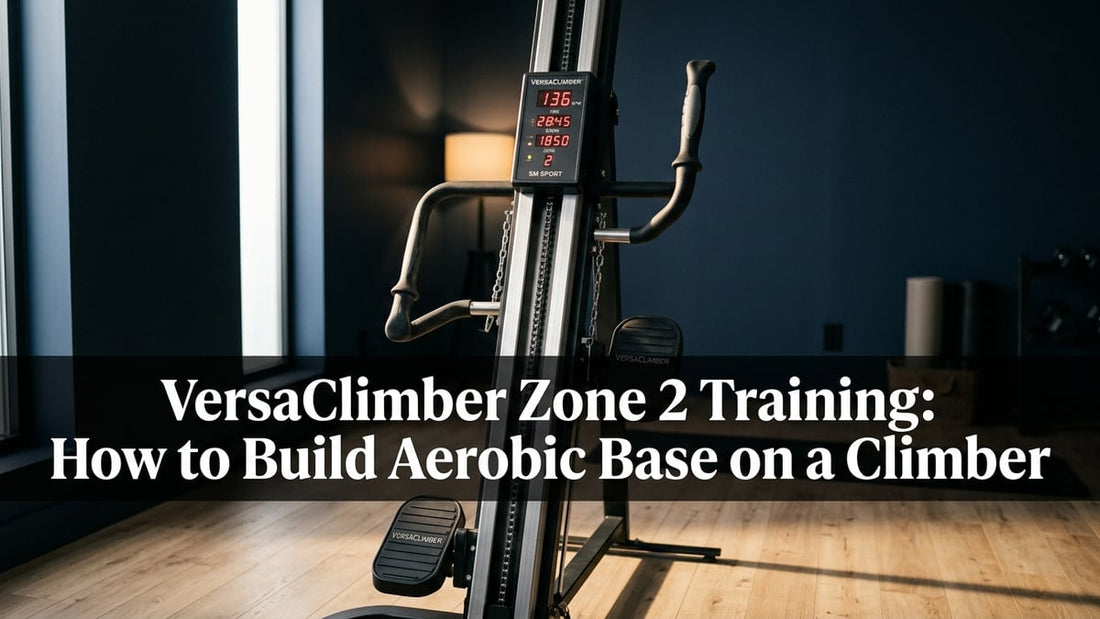 VersaClimber Zone 2 Training: How to Build Aerobic Base on a Climber - Peak Primal Wellness