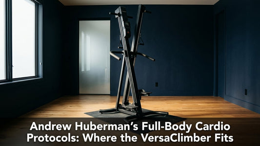 Andrew Huberman's Full-Body Cardio Protocols: Where the VersaClimber Fits - Peak Primal Wellness