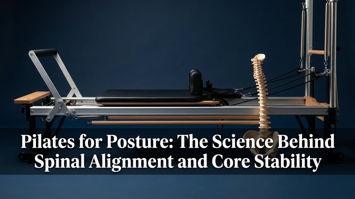 Pilates for Posture: The Science Behind Spinal Alignment and Core Stability