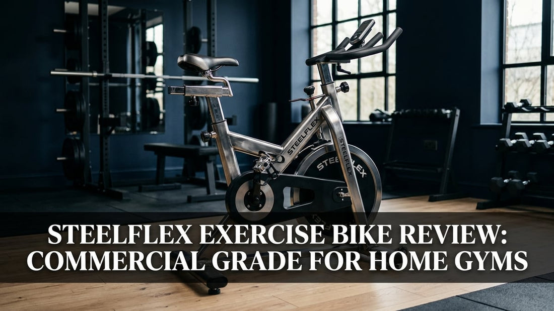 Steelflex Exercise Bike Review: Commercial Grade for Home Gyms - Peak Primal Wellness
