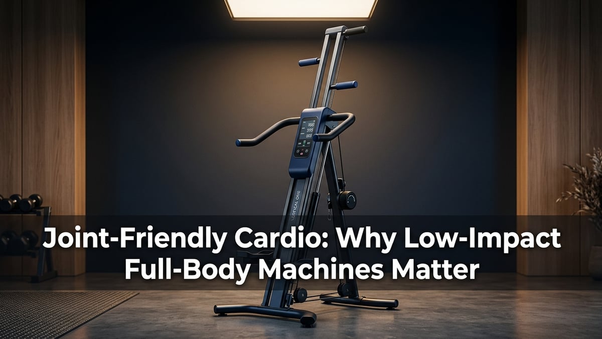 Joint-Friendly Cardio: Why Low-Impact Full-Body Machines Matter