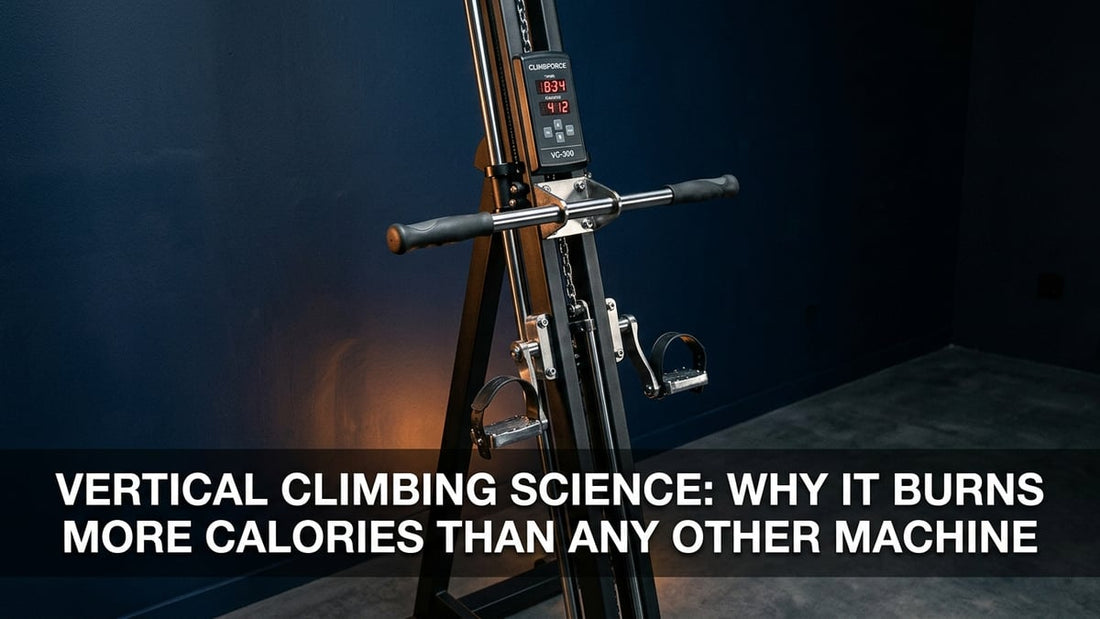 Vertical Climbing Science: Why It Burns More Calories Than Any Other Machine - Peak Primal Wellness