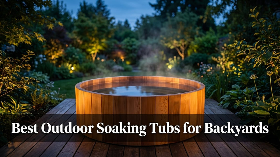Best Outdoor Soaking Tubs for Backyards - Peak Primal Wellness