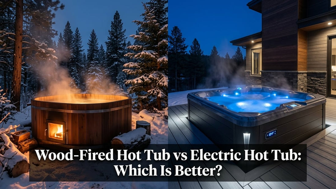 Wood-Fired Hot Tub vs Electric Hot Tub: Which Is Better? - Peak Primal Wellness