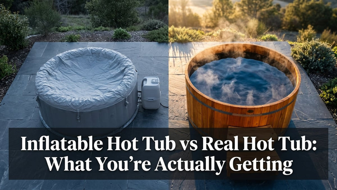 Inflatable Hot Tub vs Real Hot Tub: What You're Actually Getting - Peak Primal Wellness