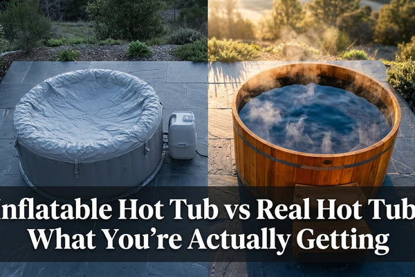 Inflatable Hot Tub vs Real Hot Tub: What You're Actually Getting - Peak Primal Wellness