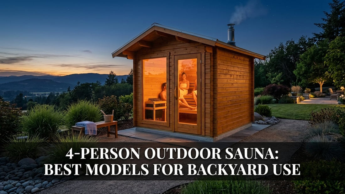 4-Person Outdoor Sauna: Best Models for Backyard Use - Peak Primal Wellness