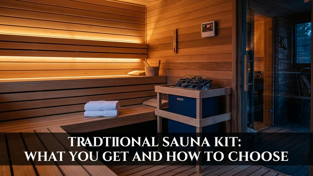 Traditional Sauna Kit: What You Get and How to Choose - Peak Primal Wellness