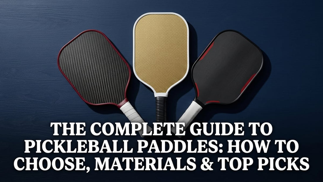 The Complete Guide to Pickleball Paddles: How to Choose, Materials & Top Picks - Peak Primal Wellness