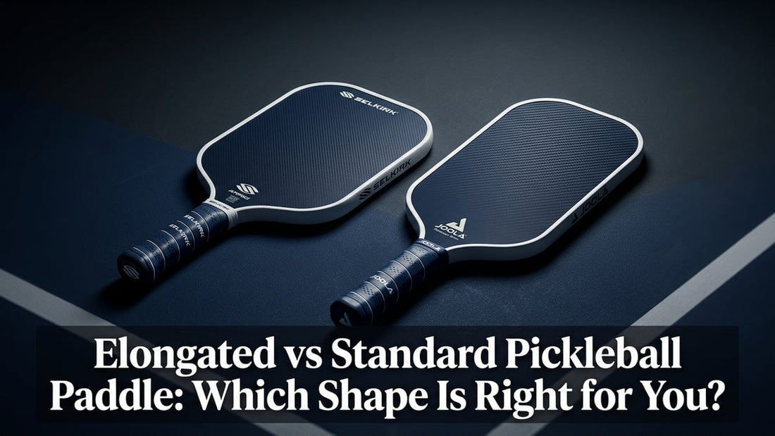 Elongated vs Standard Pickleball Paddle: Which Shape Is Right for You? - Peak Primal Wellness