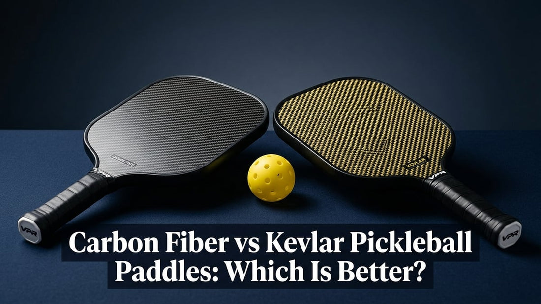 Carbon Fiber vs Kevlar Pickleball Paddles: Which Is Better? - Peak Primal Wellness