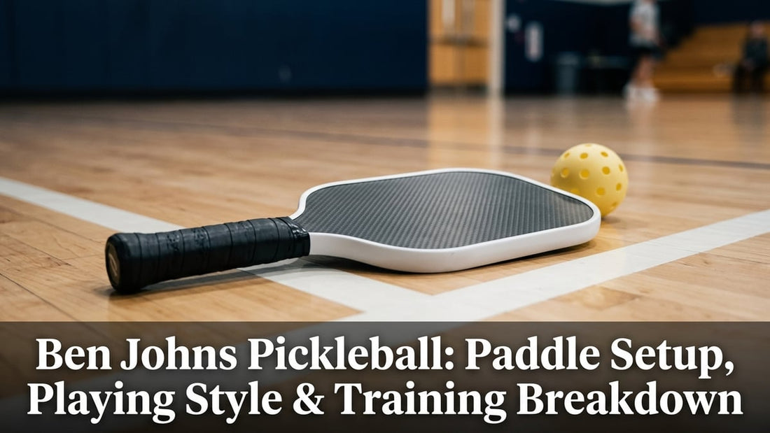 Ben Johns Pickleball: Paddle Setup, Playing Style & Training Breakdown - Peak Primal Wellness