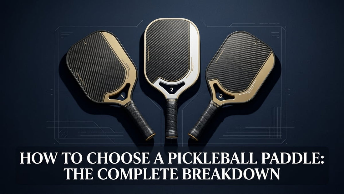 How to Choose a Pickleball Paddle: The Complete Breakdown - Peak Primal Wellness