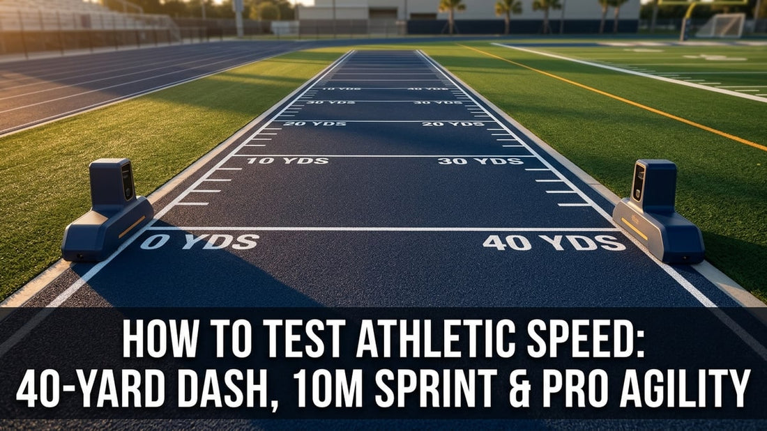 How to Test Athletic Speed: 40-Yard Dash, 10m Sprint & Pro Agility - Peak Primal Wellness