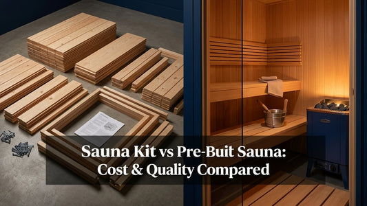 Sauna Kit vs Pre-Built Sauna: Cost & Quality Compared - Peak Primal Wellness