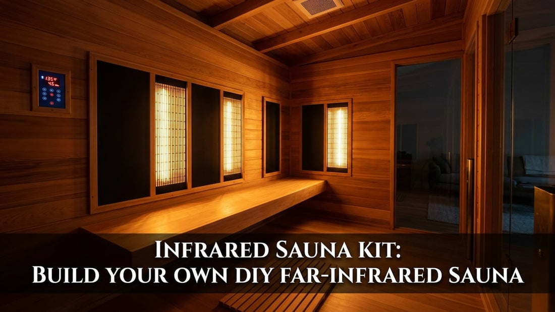 Infrared Sauna Kit: Build Your Own DIY Far-Infrared Sauna - Peak Primal Wellness