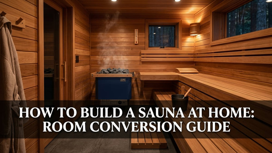 How to Build a Sauna at Home: Room Conversion Guide - Peak Primal Wellness
