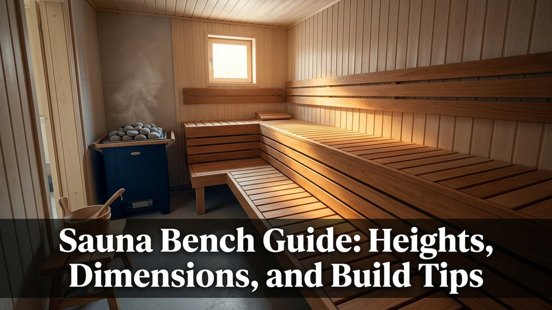 Sauna Bench Guide: Heights, Dimensions, and Build Tips - Peak Primal Wellness