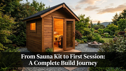 From Sauna Kit to First Session: A Complete Build Journey - Peak Primal Wellness