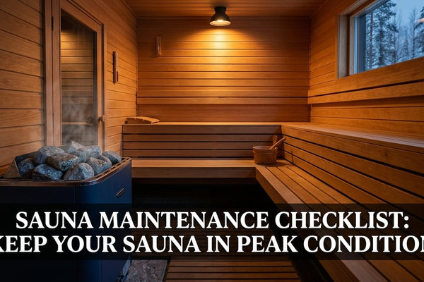 Sauna Maintenance Checklist: Keep Your Sauna in Peak Condition - Peak Primal Wellness