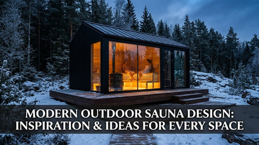 Modern Outdoor Sauna Design: Inspiration & Ideas for Every Space - Peak Primal Wellness