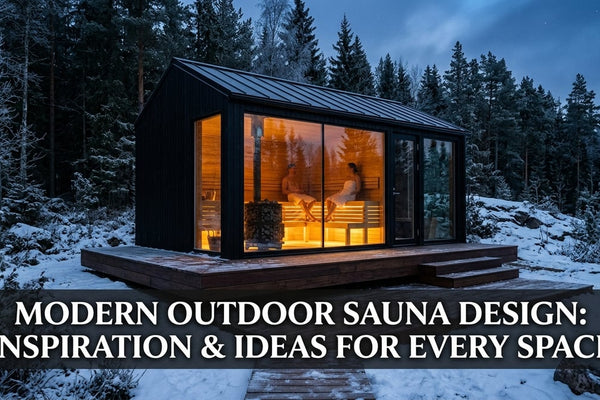 Modern Outdoor Sauna Design: Inspiration & Ideas for Every Space - Peak Primal Wellness