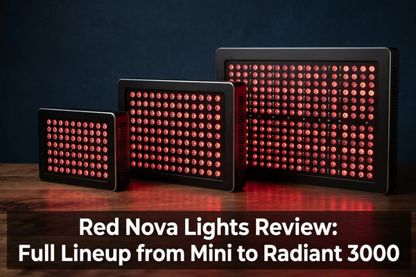 Red Nova Lights Review: Full Lineup from Mini to Radiant 3000 - Peak Primal Wellness