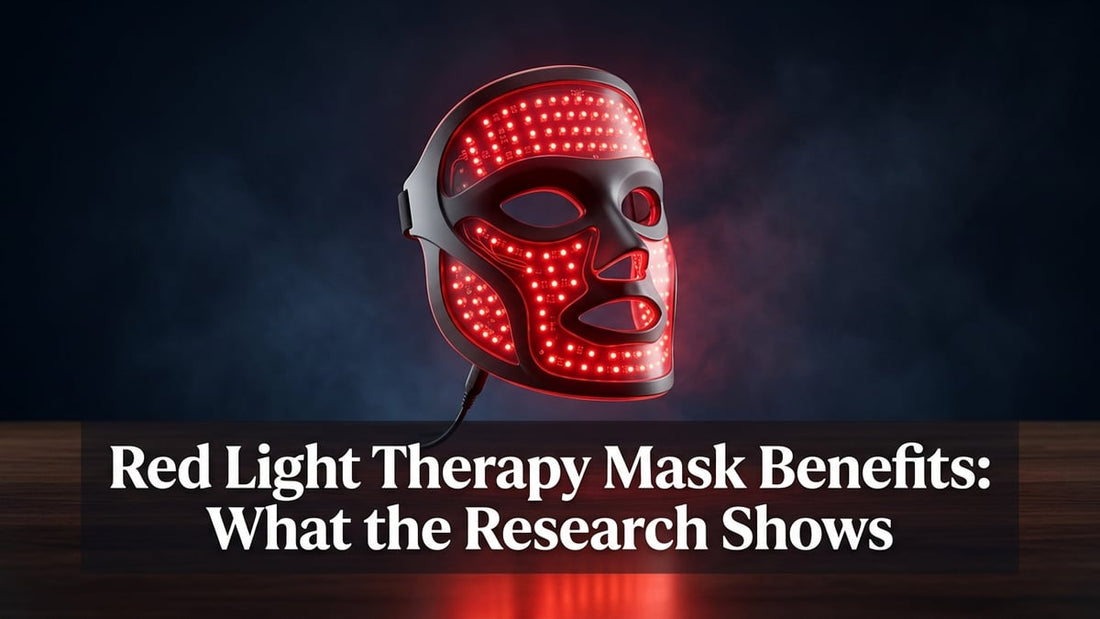Red Light Therapy Mask Benefits: What the Research Shows - Peak Primal Wellness