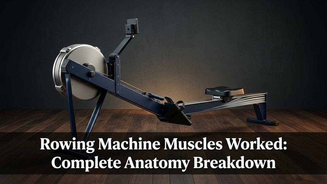 Rowing Machine Muscles Worked: Complete Anatomy Breakdown - Peak Primal Wellness