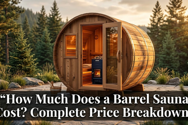How Much Does a Barrel Sauna Cost? Complete Price Breakdown - Peak Primal Wellness