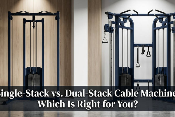Single-Stack vs. Dual-Stack Cable Machine: Which Is Right for You? - Peak Primal Wellness