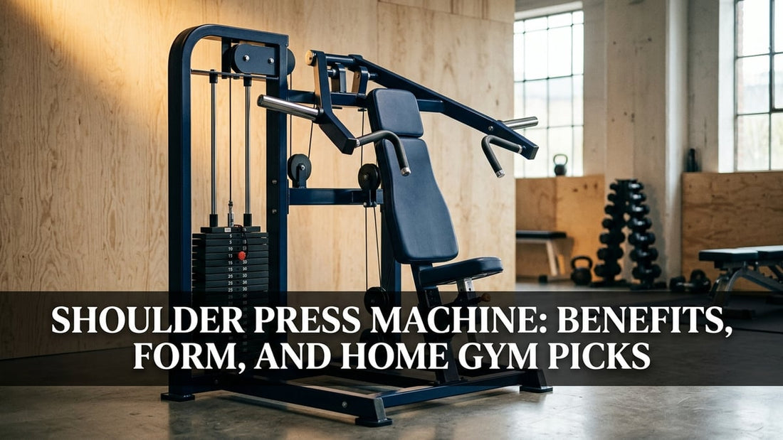 Shoulder Press Machine: Benefits, Form, and Home Gym Picks - Peak Primal Wellness