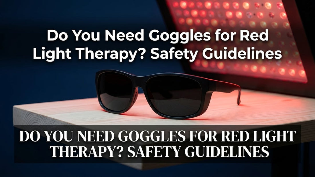 Do You Need Goggles for Red Light Therapy? Safety Guidelines - Peak Primal Wellness