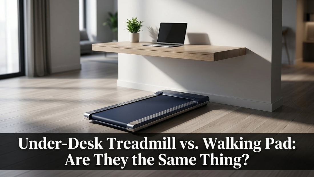 Under-Desk Treadmill vs. Walking Pad: Are They the Same Thing? - Peak Primal Wellness