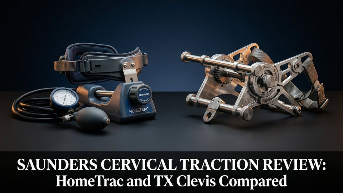 Saunders Cervical Traction Review: HomeTrac and TX Clevis Compared - Peak Primal Wellness
