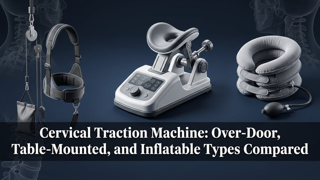 Cervical Traction Machine: Over-Door, Table-Mounted, and Inflatable Types Compared - Peak Primal Wellness