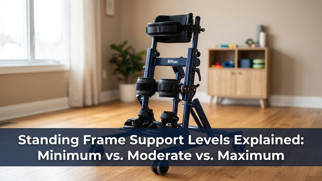 Standing Frame Support Levels Explained: Minimum vs. Moderate vs. Maximum - Peak Primal Wellness