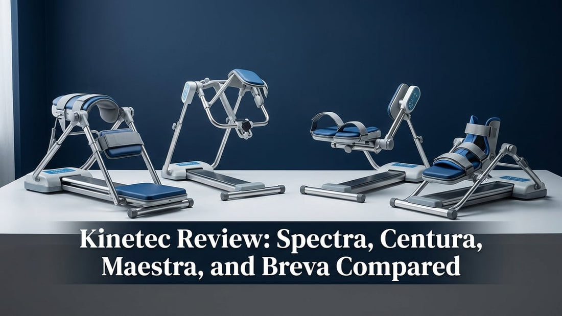 Kinetec Review: Spectra, Centura, Maestra, and Breva Compared - Peak Primal Wellness