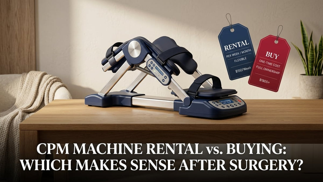 CPM Machine Rental vs. Buying: Which Makes Sense After Surgery? - Peak Primal Wellness
