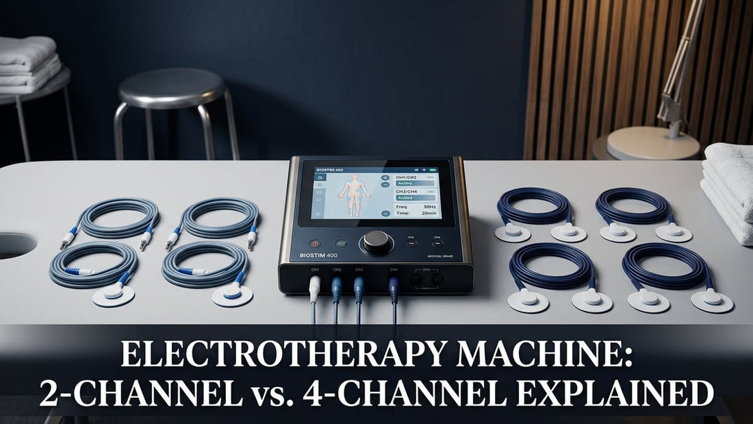 Electrotherapy Machine: 2-Channel vs. 4-Channel Explained - Peak Primal Wellness