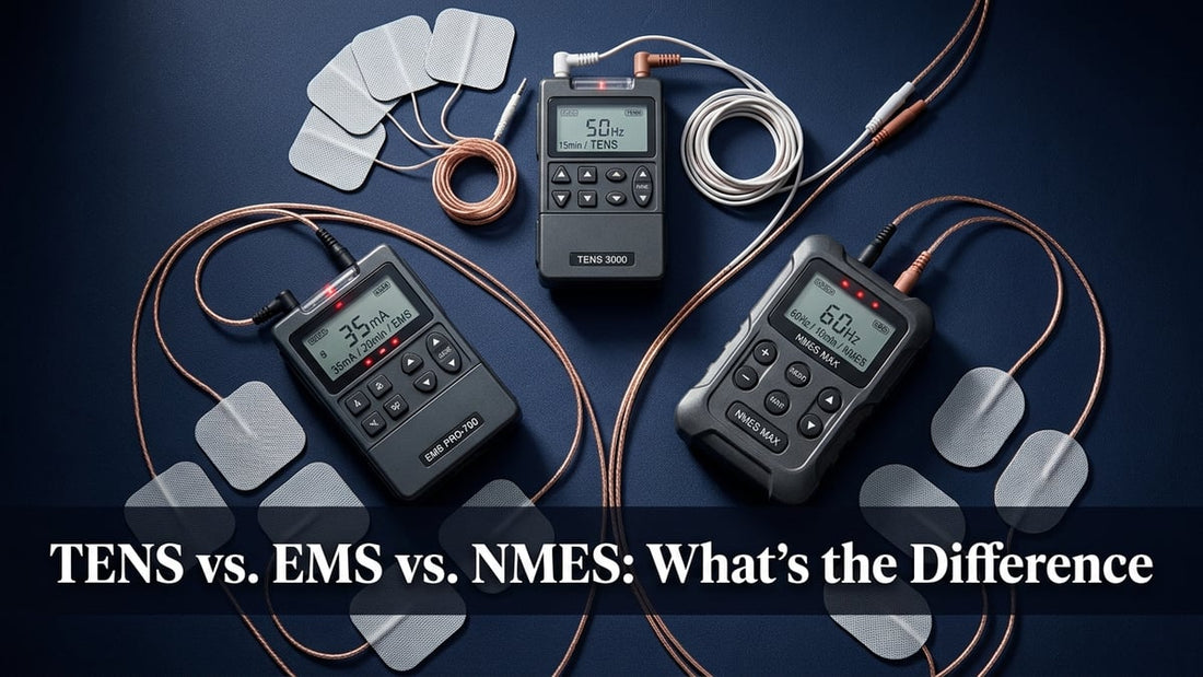 TENS vs. EMS vs. NMES: What's the Difference - Peak Primal Wellness