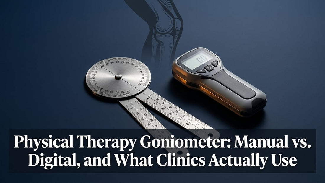 Physical Therapy Goniometer: Manual vs. Digital, and What Clinics Actually Use - Peak Primal Wellness