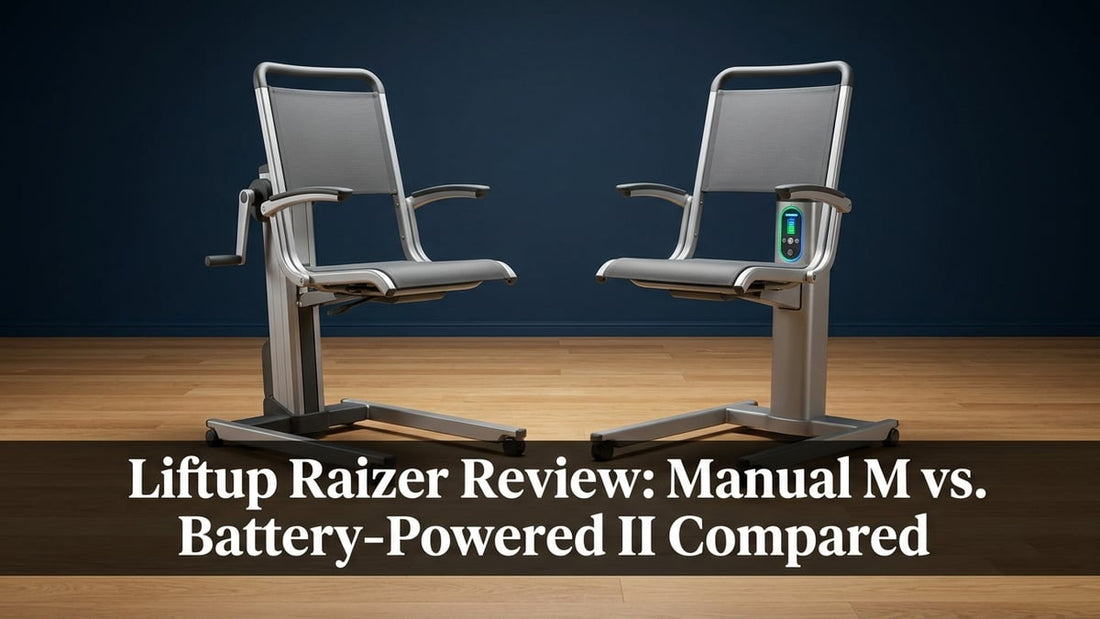 Liftup Raizer Review: Manual M vs. Battery-Powered II Compared - Peak Primal Wellness
