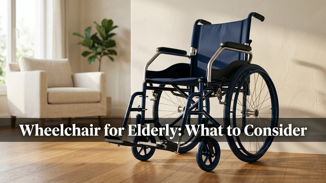 Wheelchair for Elderly: What to Consider - Peak Primal Wellness