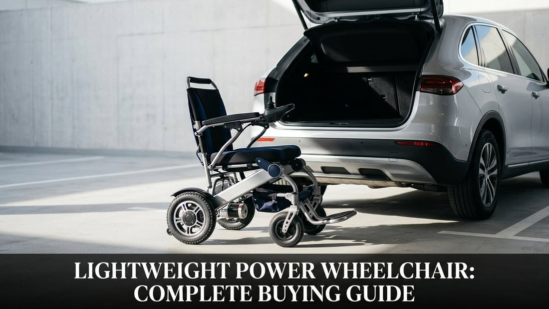 Lightweight Power Wheelchair: Complete Buying Guide - Peak Primal Wellness
